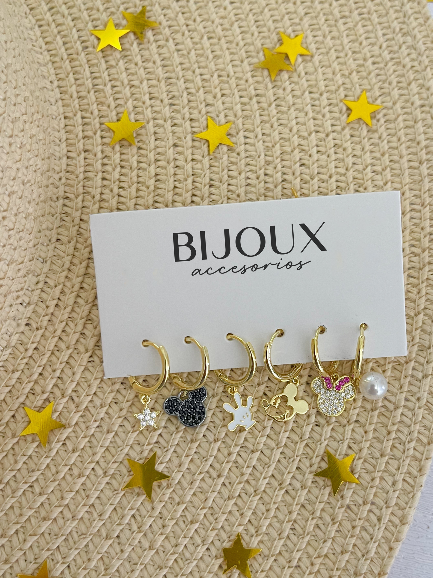 Aretes Mickey Mouse