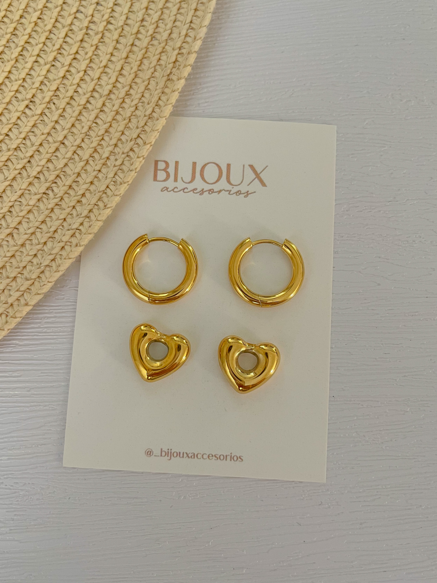 Argollas corazón