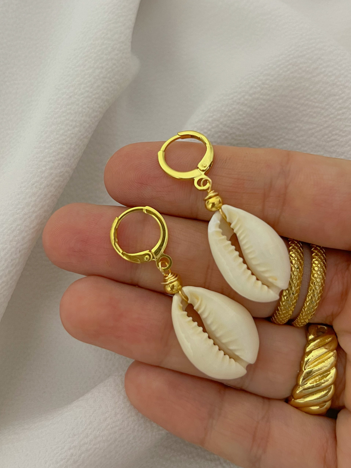 Aretes Caracola