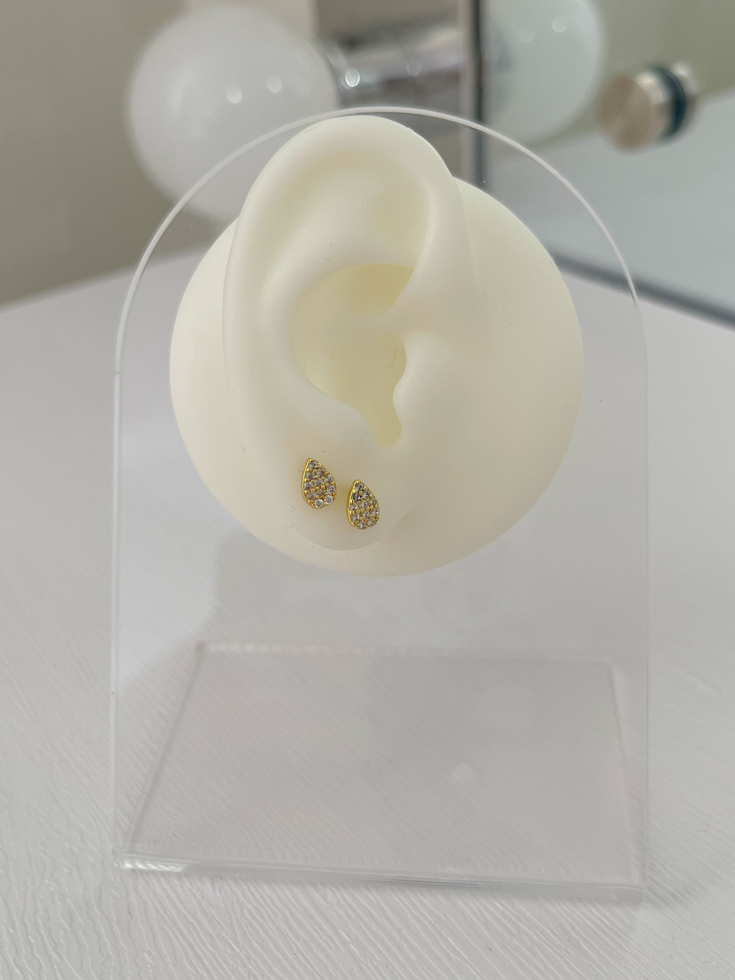 Aretes en Gota